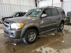 Salvage cars for sale from Copart Franklin, WI: 2006 Toyota Sequoia Limited