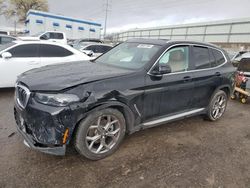 Salvage cars for sale at Albuquerque, NM auction: 2022 BMW X3 SDRIVE30I