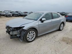 Salvage cars for sale at San Antonio, TX auction: 2023 Toyota Camry LE