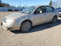 Salvage cars for sale from Copart Bowmanville, ON: 2007 Saturn Ion Level 2