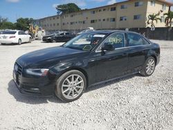 Salvage cars for sale from Copart Opa Locka, FL: 2015 Audi A4 Premium Plus
