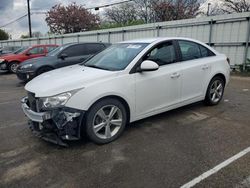 Salvage cars for sale at Moraine, OH auction: 2015 Chevrolet Cruze LT