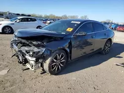 Salvage cars for sale from Copart Kansas City, KS: 2020 Chevrolet Malibu RS