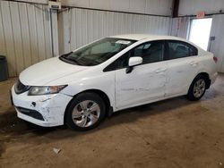 Salvage cars for sale at Pennsburg, PA auction: 2014 Honda Civic LX