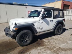 Jeep Wrangler salvage cars for sale: 2018 Jeep Wrangler Sport