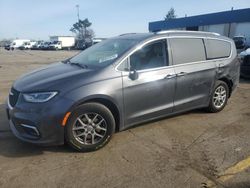 Salvage cars for sale at Woodhaven, MI auction: 2021 Chrysler Pacifica Touring L