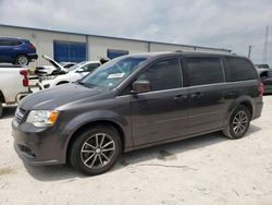 Salvage cars for sale at Haslet, TX auction: 2017 Dodge Grand Caravan SXT