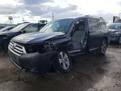 Vehiculos salvage en venta de Copart Chicago Heights, IL: 2013 Toyota Highlander Limited