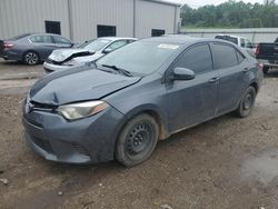Salvage cars for sale at Grenada, MS auction: 2015 Toyota Corolla L