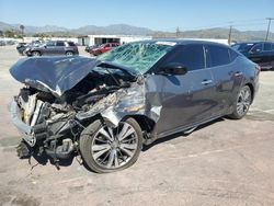 Salvage cars for sale from Copart Sun Valley, CA: 2017 Nissan Maxima 3.5S