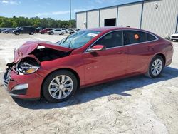 Salvage cars for sale from Copart Apopka, FL: 2019 Chevrolet Malibu LT