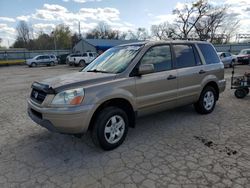 Salvage cars for sale from Copart Wichita, KS: 2003 Honda Pilot EXL