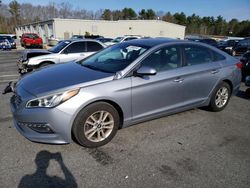 Salvage cars for sale from Copart Exeter, RI: 2015 Hyundai Sonata SE