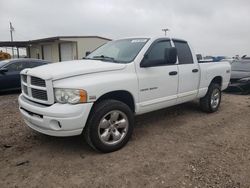 Vehiculos salvage en venta de Copart Temple, TX: 2005 Dodge RAM 1500 ST