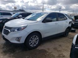 Salvage cars for sale from Copart Chicago Heights, IL: 2021 Chevrolet Equinox LS