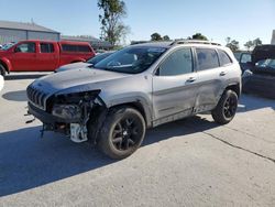 Salvage cars for sale at Tulsa, OK auction: 2017 Jeep Cherokee Trailhawk