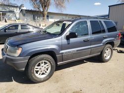 Jeep salvage cars for sale: 2003 Jeep Grand Cherokee Laredo