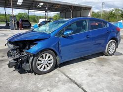 Salvage cars for sale at auction: 2015 KIA Forte EX