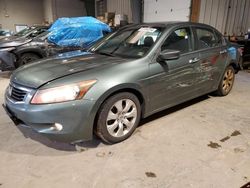 Salvage cars for sale from Copart West Mifflin, PA: 2008 Honda Accord EXL