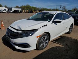 Salvage cars for sale from Copart Hillsborough, NJ: 2019 Honda Civic LX