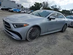 Mercedes-Benz salvage cars for sale: 2022 Mercedes-Benz CLS 450 4matic