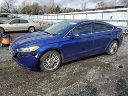 Salvage cars for sale at Grantville, PA auction: 2016 Ford Fusion SE