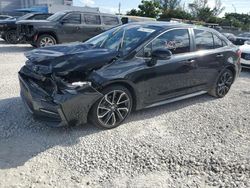 Toyota salvage cars for sale: 2022 Toyota Corolla SE