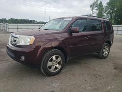 Salvage cars for sale at Dunn, NC auction: 2011 Honda Pilot EXL