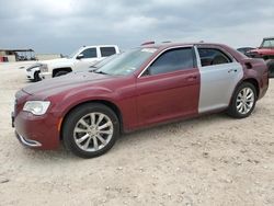 Salvage cars for sale at San Antonio, TX auction: 2016 Chrysler 300 Limited