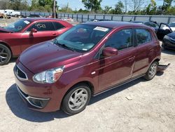 Salvage cars for sale from Copart Riverview, FL: 2019 Mitsubishi Mirage ES