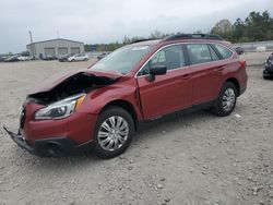 Salvage cars for sale from Copart Memphis, TN: 2015 Subaru Outback 2.5I