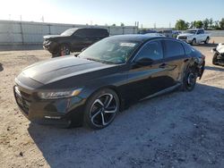 Vehiculos salvage en venta de Copart Houston, TX: 2020 Honda Accord Sport