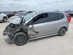 Salvage cars for sale at San Antonio, TX auction: 2007 Honda FIT S