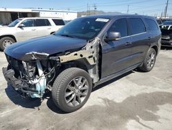 Salvage cars for sale at Sun Valley, CA auction: 2015 Dodge Durango Limited