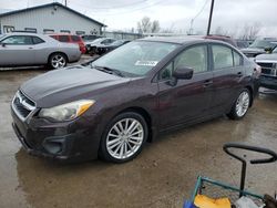 Subaru Impreza salvage cars for sale: 2013 Subaru Impreza Premium