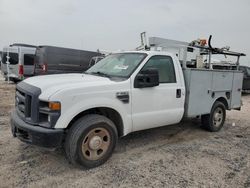 Salvage trucks for sale at Houston, TX auction: 2008 Ford F350 SRW Super Duty