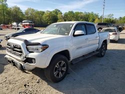 Salvage cars for sale at Waldorf, MD auction: 2018 Toyota Tacoma Double Cab