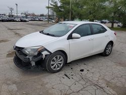 Salvage cars for sale from Copart Lexington, KY: 2014 Toyota Corolla L