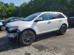 Salvage cars for sale from Copart Austell, GA: 2011 Ford Edge SEL