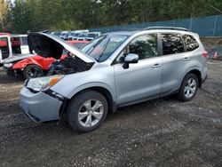 Subaru salvage cars for sale: 2014 Subaru Forester 2.5I Touring