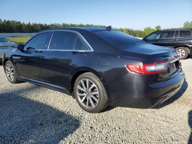 2018 Lincoln Continental