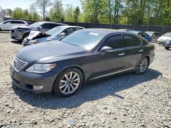 Salvage cars for sale at Waldorf, MD auction: 2010 Lexus LS 460