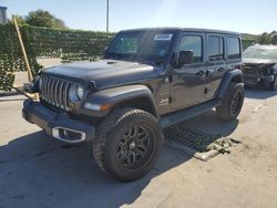 Salvage cars for sale at Orlando, FL auction: 2020 Jeep Wrangler Unlimited Sahara