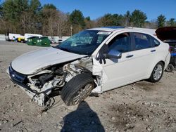 Salvage cars for sale from Copart Mendon, MA: 2010 Ford Focus SEL