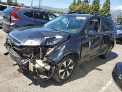 Salvage cars for sale from Copart Rancho Cucamonga, CA: 2018 Subaru Forester 2.5I Premium
