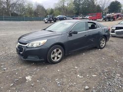 Salvage cars for sale from Copart Madisonville, TN: 2015 Chevrolet Malibu LS