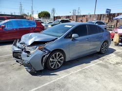 Salvage cars for sale at Wilmington, CA auction: 2022 Toyota Corolla SE