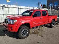Salvage cars for sale from Copart Littleton, CO: 2006 Toyota Tacoma Double Cab Long BED