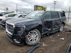 Salvage cars for sale at Chicago Heights, IL auction: 2022 GMC Yukon XL K1500 SLT