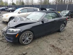 BMW 2 Series salvage cars for sale: 2018 BMW 230XI